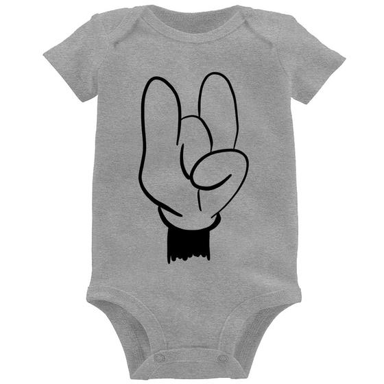Imagem de Body Bebê Rock Hand - Foca na Moda
