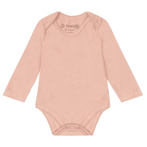 Imagem de Body Bebê Unissex Em Cotton Brandili Baby Rosa