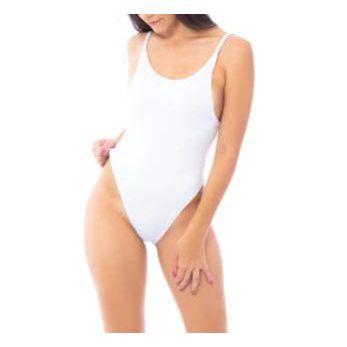 Imagem de Body blusa feminino alça fina com bojo decote nas costas poliéster moda gringa