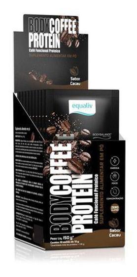 Imagem de Body Coffee Protein Café Funcional Protéico 10 Sachês com NF - Equaliv