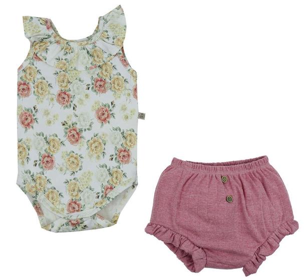 Imagem de Body Com Cobre Fralda Memories Creme - Grow Up