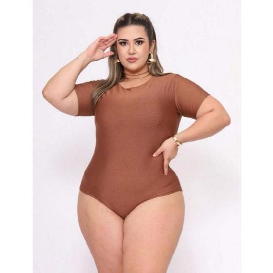 Imagem de Body com Manga Plus Size