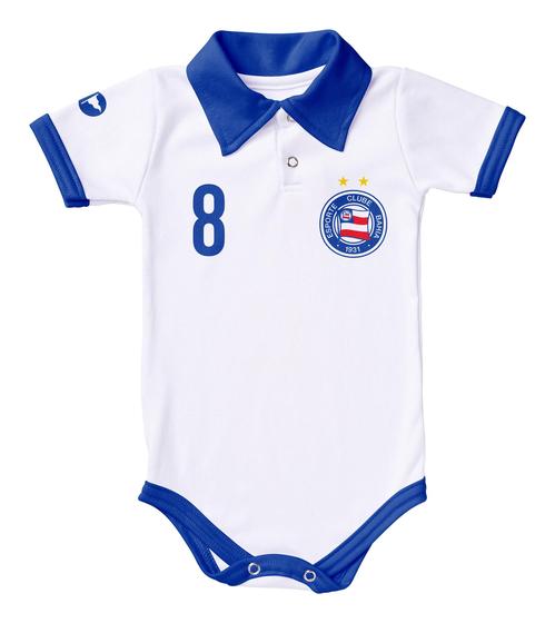 Imagem de Body De Bebê Bahia Camisa Polo Torcida Baby