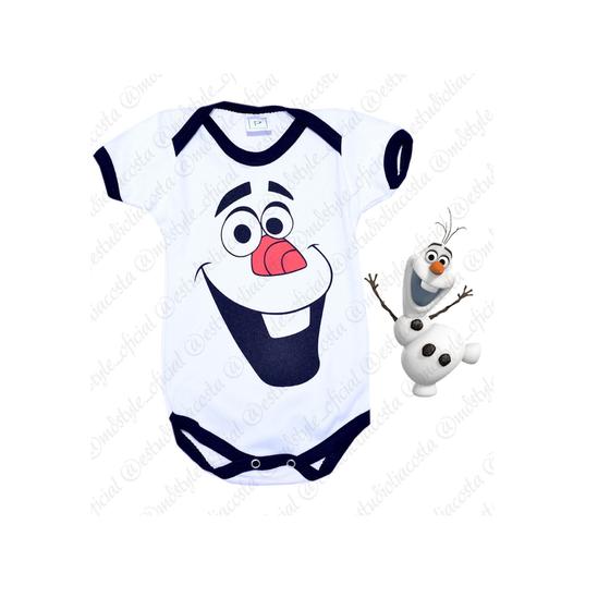 Imagem de Body de Bebê Personalizado Temático Olaf