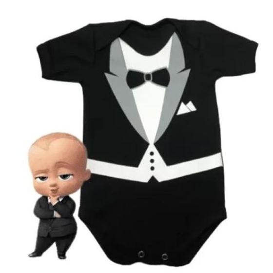 Imagem de Body de Bebê Personalizado Temático Poderoso Chefinho