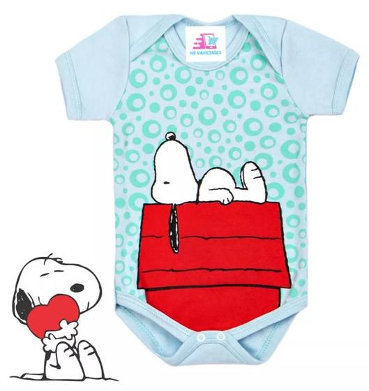 Imagem de Body de Bebê Temático baby  Snoopy