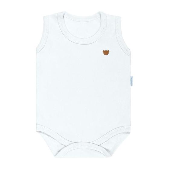 Imagem de Body de Bebê Verão Regata Varias Cores 100% Algodão Batistela Baby - 1 Peça