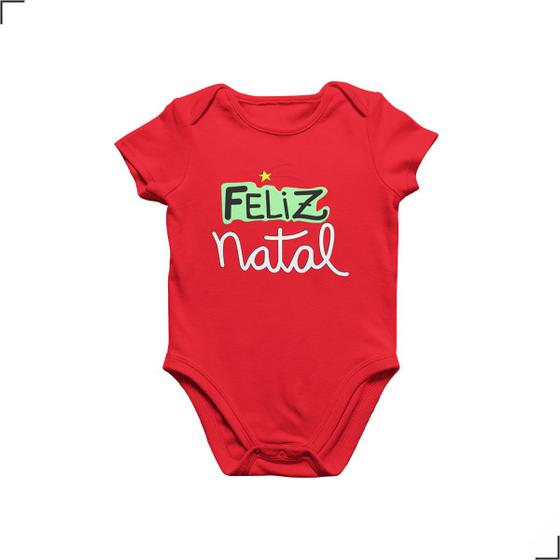 Imagem de Body De Neném Personalizado Pro Natal Bebê Natalino Familia