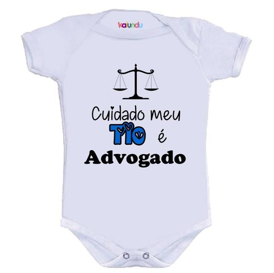 Body Divertido - Titio Advogado Menor preço em Body Divertido - Titio Advogado