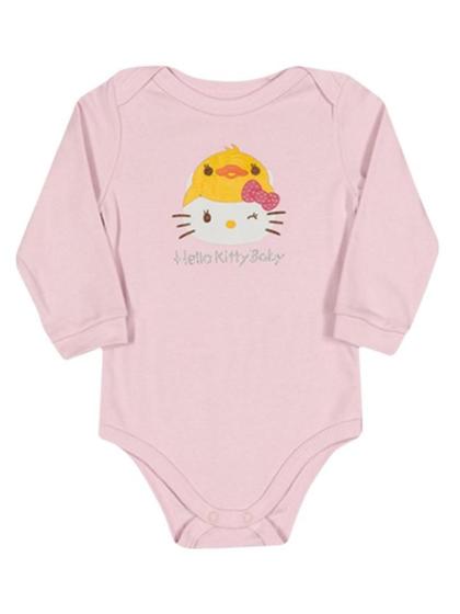 Body em Suedine manga longa Duck Hello Kitty Menor preço em Body em Suedine manga longa Duck Hello Kitty