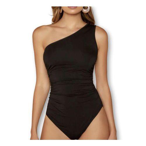 Body feminino poliéster um ombro só com bojo elegante Menor preço em Body feminino poliéster um ombro só com bojo elegante