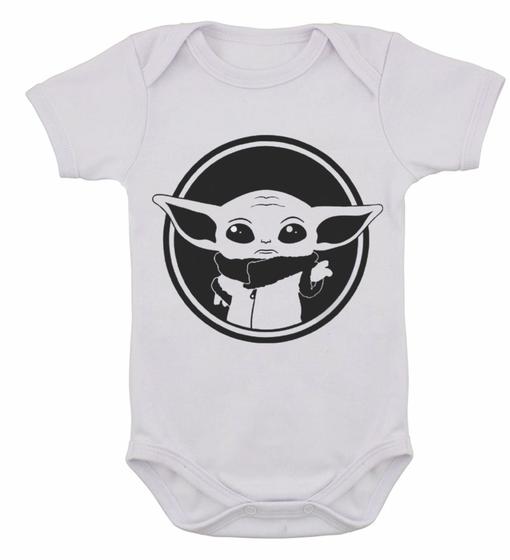 Imagem de Body Infantil Baby Yoda De Blusa