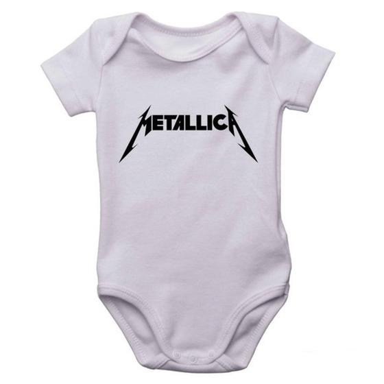 Imagem de Body Infantil - Banda Metallica - Roupinha Infantil