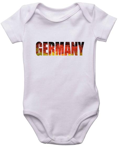Imagem de Body Infantil Germany Alemanha Bandeira País Escrita