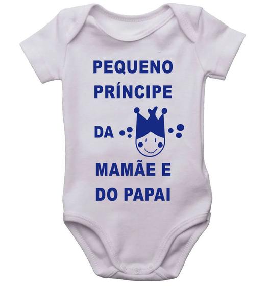 Imagem de Body infantil pequeno príncipe do papai e da mamãe bodi bori