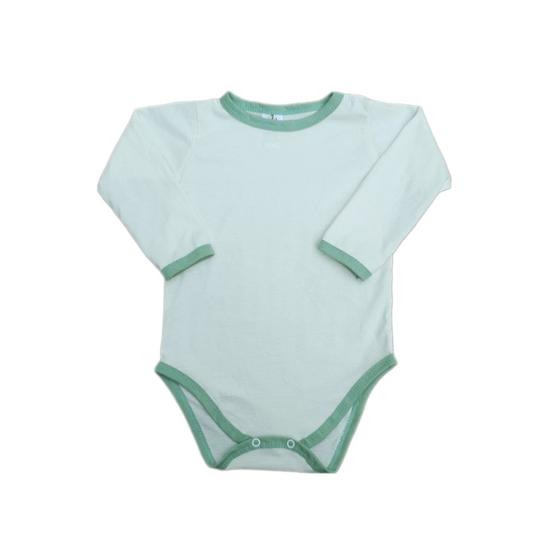 Imagem de Body manga longa bebê minimalista unissex malha 100% algodão