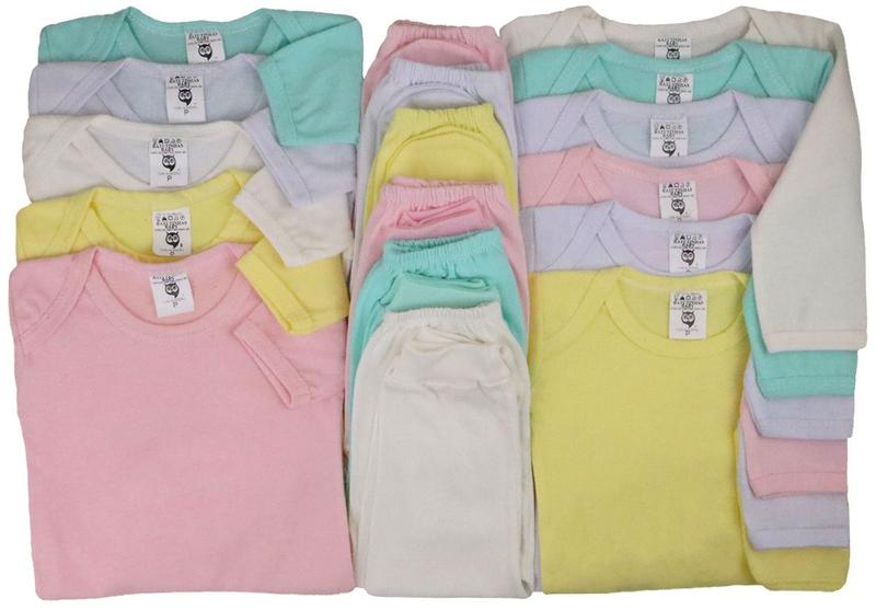 Body+mijão Roupa Bebê Kit C/18pçs 100%algodão Menino/menina