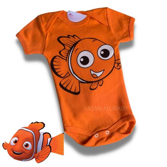 Imagem de Body Nemo Mesverssario Fantasia Bebe