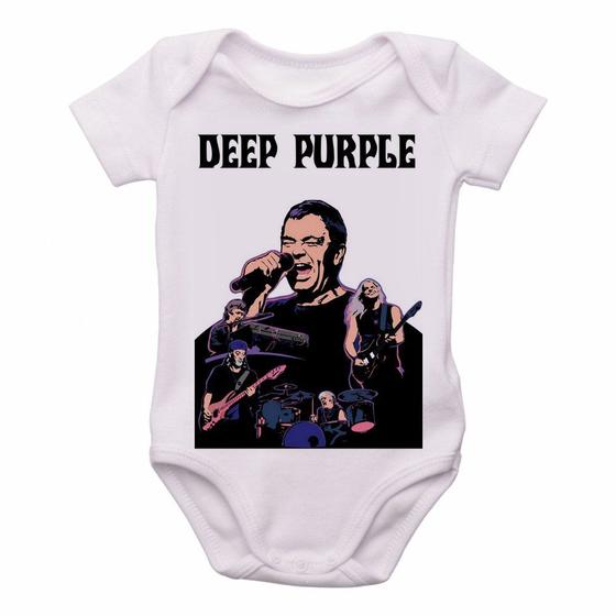 Imagem de body nenê criança roupa bebê Deep Purple 