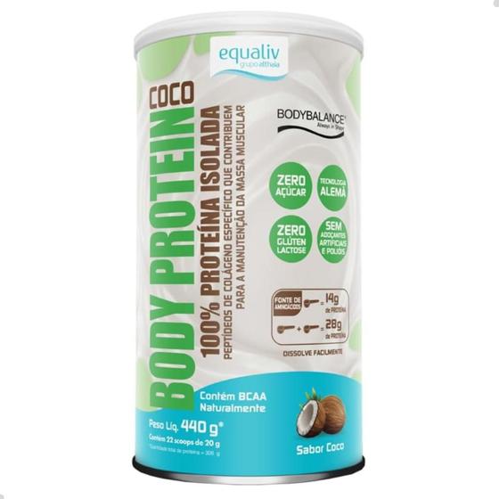 Imagem de Body Protein 440g Isolada Equaliv