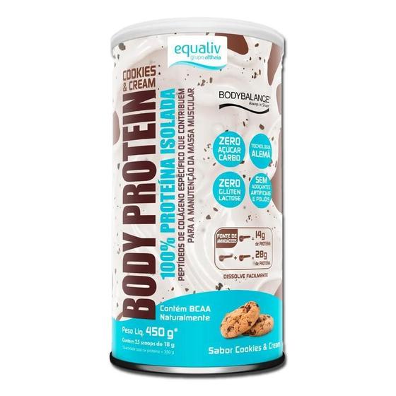 Imagem de Body Protein 450G - Equaliv - Cookies & Cream