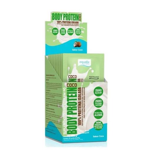 Imagem de Body Protein Coco  Sachê 20g  Equaliv