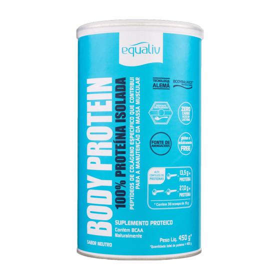 Body Protein Equaliv Proteína Premium 100% Isolada (Sabores) Menor preço em Body Protein Equaliv Proteína Premium 100% Isolada (Sabores)