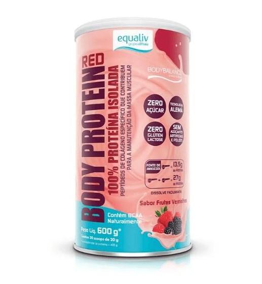 Imagem de Body protein frutas vermelhas equaliv 600g c/1un 439