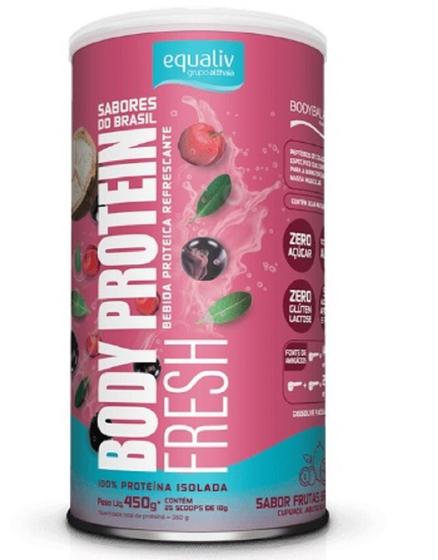 Imagem de Body Protein Sabor Fresh Frutas Brasileiras de 450g-Equaliv