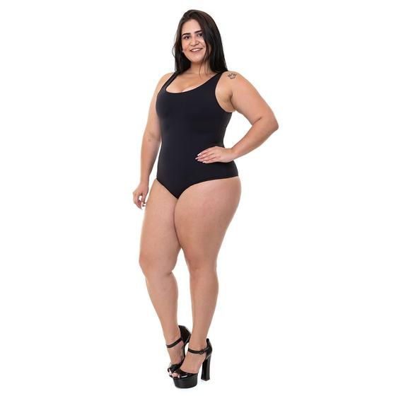 Imagem de Body slim modelador regata preto