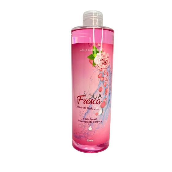 Imagem de Body Splash Água Fresca Pétala de Rosa - Água de Cheiro 500ml 