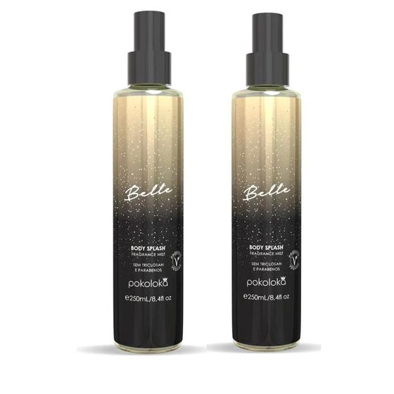 Imagem de Body Splash Belle Pokoloka 250ml Kit 2 Unidades