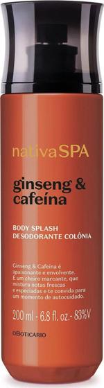 Imagem de Body Splash Colônia Nativa SPA Ginseng e Cafeína 200ml - O Boticário
