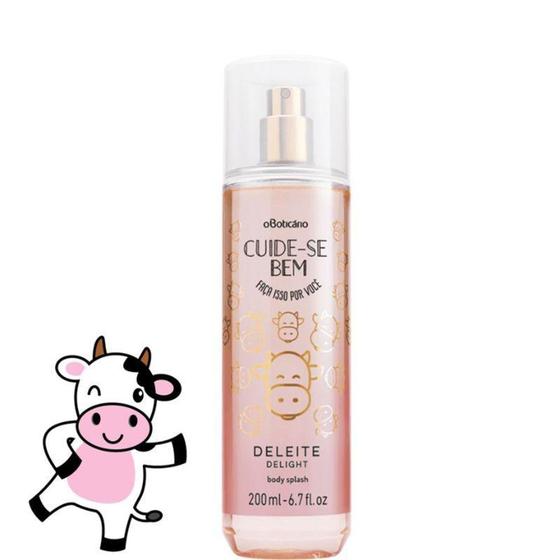 Body Splash Cuide-Se Bem Deleite 200ml - Boticário Menor preço em Body Splash Cuide-Se Bem Deleite 200ml - Boticário