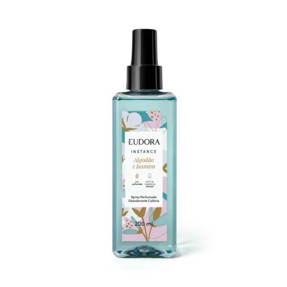 Imagem de Body Splash Eudora Instance Algodão E Jasmim 200Ml