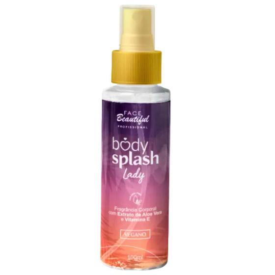 Imagem de Body Splash Vegano Corporal Lady 100Ml - Face Beautiful
