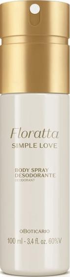 Imagem de Body Spray Desodorante Floratta Simple Love100ml