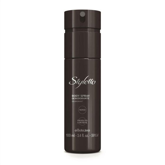 Imagem de Body Spray Desodorante Masculino 100ML Styletto - Perfumaria