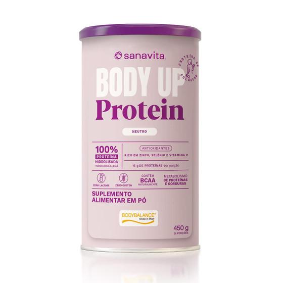 Imagem de Body Up Protein - Neutro - Lata 450G