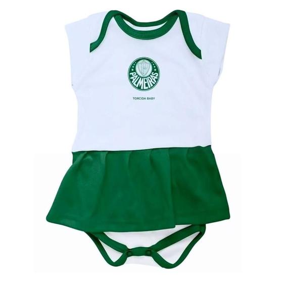 Imagem de Body Vestido Palmeiras Oficial Torcida Baby