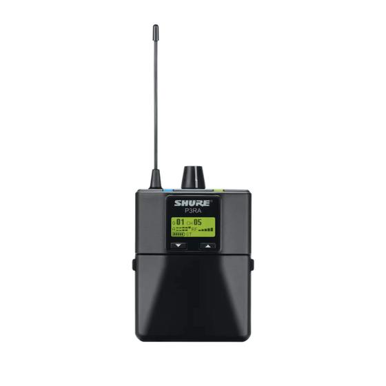 Imagem de Bodypack Receiver Shure P3RA-G20 Sem Fio Para PSM300