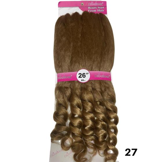 Imagem de Boho Curl Jumbo Para Trança Textura Natural Dsoar Hair 400g