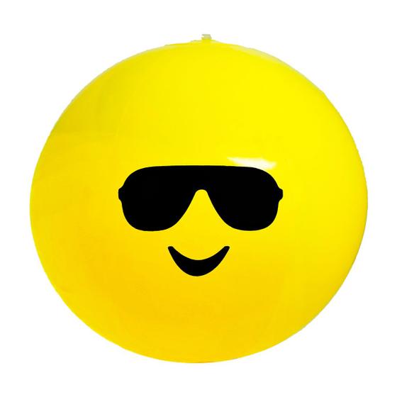 Imagem de Boia Bola Divertida De Praia Piscina EMOJI Kids