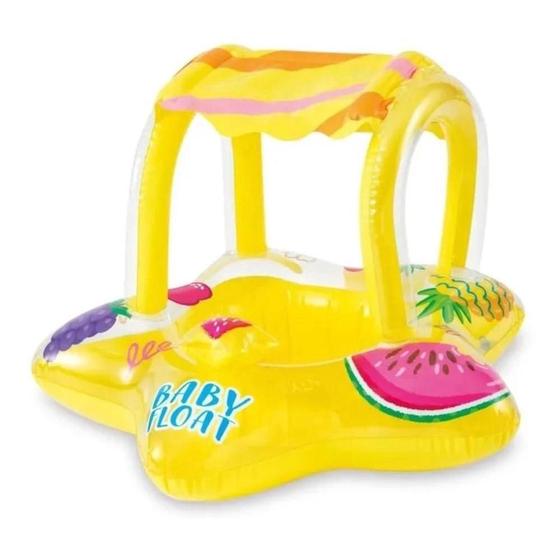 Imagem de Boia Bote Infantil Com Cobertura De Frutas - Intex 56573