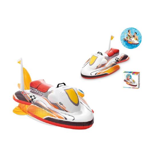 Imagem de Boia Bote Inflável Jet Ski Infantil Intex 1,17Mx77Cm