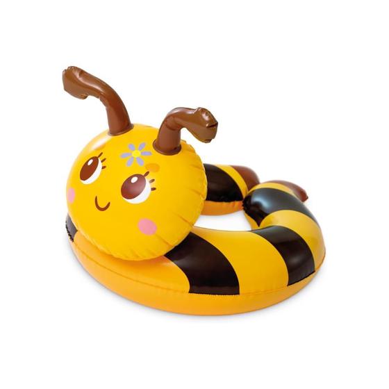 Imagem de Boia Circular Inf Cabeça Zoo Média Intex 59220 3 a 6 Anos