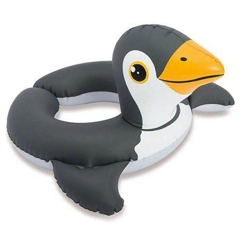 Imagem de Boia Circular Infantil Zoo Animais Pinguim - Intex 59220