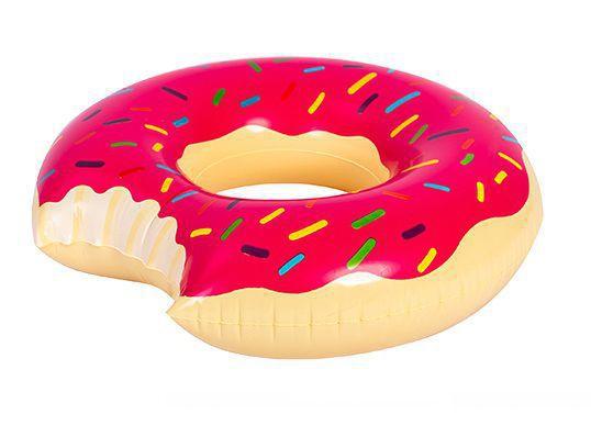 Imagem de Boia Circular Inflável Infantil Modelo Donuts 60 cm Ø