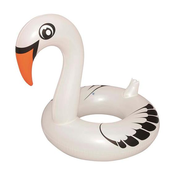 Boia Cisne Perolado Branco Com Abertura - Mor Menor preço em Boia Cisne Perolado Branco Com Abertura - Mor
