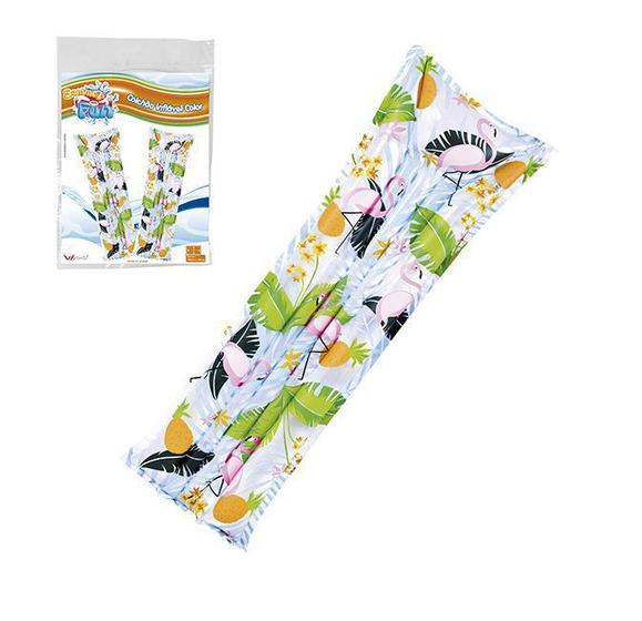Boia colchão inflável estampado flamingo 183 x 69 cm Menor preço em Boia colchão inflável estampado flamingo 183 x 69 cm